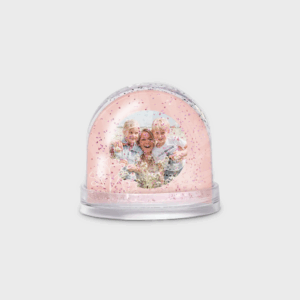 Gepersonaliseerde Glitter Sneeuwbol